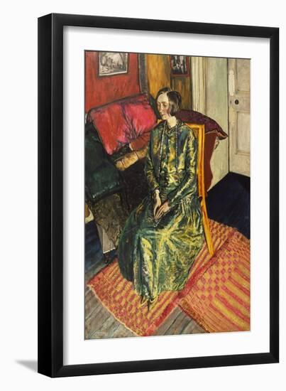 Dame Edith Sitwell-Alvaro Guevara-Framed Giclee Print