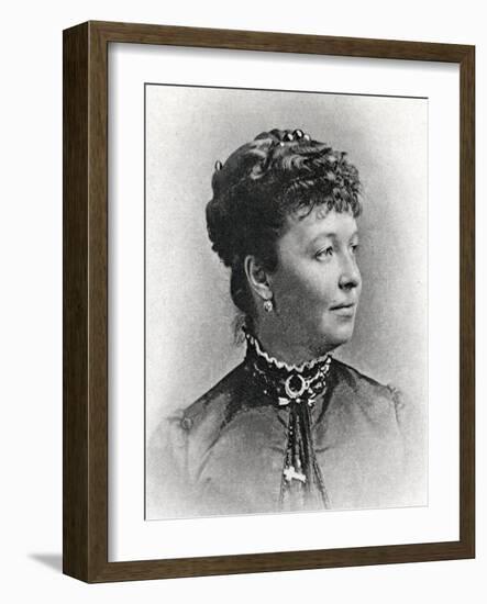 Dame Emma Albani (1852-193), Canadian Opera Singer, C1890-null-Framed Giclee Print