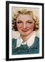 Dame Gracie Fields, (1898-197), English Singer and Comedian, 20th Century-null-Framed Giclee Print