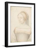 Dame inconnue-François Clouet-Framed Giclee Print