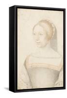 Dame inconnue-François Clouet-Framed Stretched Canvas