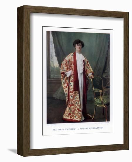 Dame Irene Vanbrugh, English Actress, 1901-W&d Downey-Framed Giclee Print