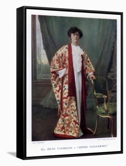 Dame Irene Vanbrugh, English Actress, 1901-W&d Downey-Framed Stretched Canvas