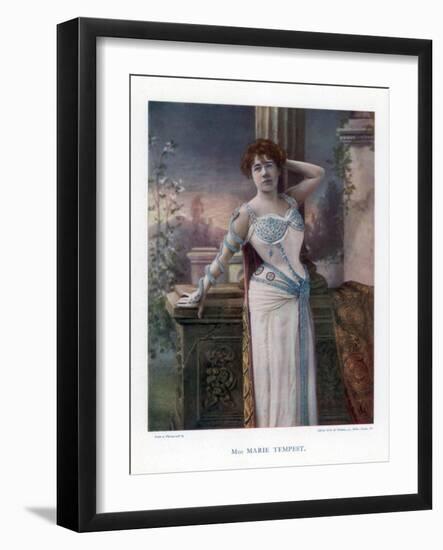 Dame Marie Tempest, English Singer and Actress, 1901-Ellis & Walery-Framed Giclee Print