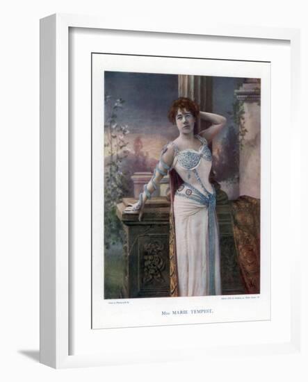 Dame Marie Tempest, English Singer and Actress, 1901-Ellis & Walery-Framed Giclee Print