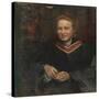 Dame Millicent Fawcett-Annie Louisa Swynnerton-Stretched Canvas