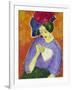 Dame Mit Faecher, 1909-Alexej Von Jawlensky-Framed Giclee Print