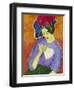 Dame Mit Faecher, 1909-Alexej Von Jawlensky-Framed Giclee Print