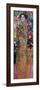 Dame Mit Faecher (Maria Munk) Lady with Fan, 1917/18-Gustav Klimt-Framed Giclee Print