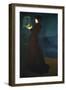 Dame Mit Vogelkaefig, 1892-Jozsef Rippl-Ronai-Framed Giclee Print