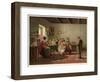 Dame School-Thomas Webster-Framed Art Print