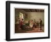 Dame School-Thomas Webster-Framed Art Print