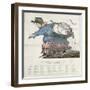 Dame Venodotia, Alias Modryb Gwen; A Map of North Wales, 1862-H. Humphreys-Framed Giclee Print