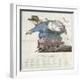 Dame Venodotia, Alias Modryb Gwen; A Map of North Wales, 1862-H. Humphreys-Framed Giclee Print