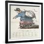 Dame Venodotia, Alias Modryb Gwen; A Map of North Wales, 1862-H. Humphreys-Framed Giclee Print