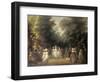 Damen Bei Der Promenade Im St.James's Park London-George Frost-Framed Giclee Print