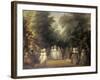 Damen Bei Der Promenade Im St.James's Park London-George Frost-Framed Giclee Print