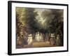 Damen Bei Der Promenade Im St.James's Park London-George Frost-Framed Giclee Print