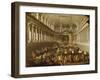 Damenkarussell in Der Winterreitschule Der Wiener Hofburg-Martin Mytens-Framed Giclee Print