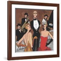 Dames du la Soiree-Jeff Williams-Framed Giclee Print