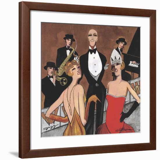 Dames du la Soiree-Jeff Williams-Framed Giclee Print