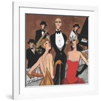 Dames du la Soiree-Jeff Williams-Framed Giclee Print