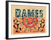 Dames-null-Framed Art Print