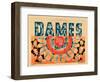 Dames-null-Framed Art Print