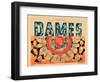 Dames-null-Framed Art Print