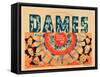 Dames-null-Framed Stretched Canvas