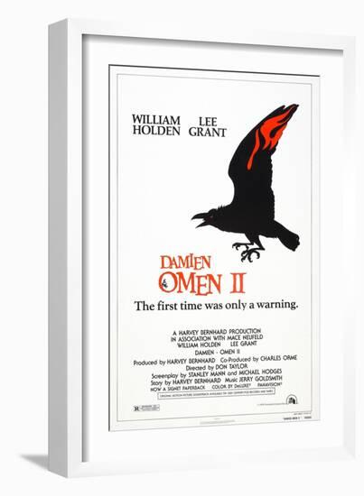 Damien: Omen II, US poster, 1978, TM & Copyright © 20th Century Fox/courtesy Everett Collection-null-Framed Art Print