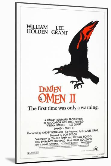 Damien: Omen II, US poster, 1978, TM & Copyright © 20th Century Fox/courtesy Everett Collection-null-Mounted Art Print