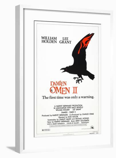 Damien: Omen II, US poster, 1978, TM & Copyright © 20th Century Fox/courtesy Everett Collection-null-Framed Art Print