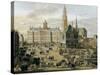 Damm Square in Amsterdam-Jacob van der Ulft-Stretched Canvas