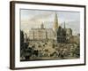 Damm Square in Amsterdam-Jacob van der Ulft-Framed Art Print