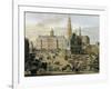 Damm Square in Amsterdam-Jacob van der Ulft-Framed Art Print