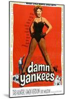 Damn Yankees, Ray Walston, Gwen Verdon, Tab Hunter, 1958-null-Mounted Art Print