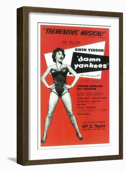 Damn Yankees-null-Framed Art Print