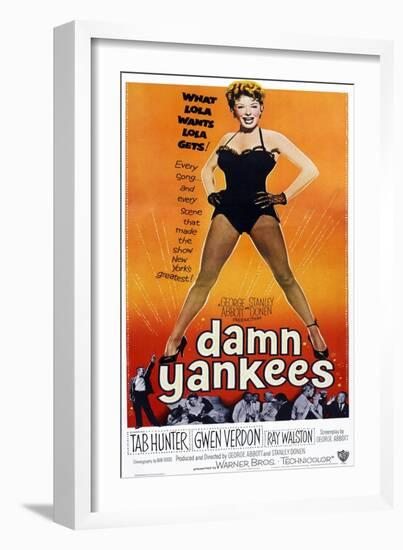 Damn Yankees-null-Framed Art Print