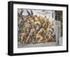 Damned in Hell, from Last Judgment Fresco Cycle, 1499-1504-Luca Signorelli-Framed Giclee Print