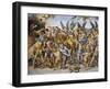 Damned in Hell, from Last Judgment Fresco Cycle, 1499-1504-Luca Signorelli-Framed Giclee Print