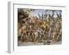 Damned in Hell, from Last Judgment Fresco Cycle, 1499-1504-Luca Signorelli-Framed Giclee Print