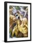 Damned in Hell, from Last Judgment Fresco Cycle, 1499-1504-Luca Signorelli-Framed Giclee Print