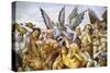 Damned in Hell, from Last Judgment Fresco Cycle, 1499-1504-Luca Signorelli-Stretched Canvas