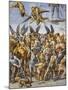 Damned in Hell, from Last Judgment Fresco Cycle, 1499-1504-Luca Signorelli-Mounted Giclee Print
