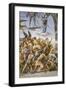 Damned in Hell, from Last Judgment Fresco Cycle, 1499-1504-Luca Signorelli-Framed Giclee Print