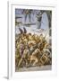 Damned in Hell, from Last Judgment Fresco Cycle, 1499-1504-Luca Signorelli-Framed Giclee Print