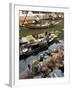 Damnoen Saduak Floating Market, Bangkok, Thailand, Southeast Asia, Asia-Michael Snell-Framed Photographic Print