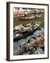 Damnoen Saduak Floating Market, Bangkok, Thailand, Southeast Asia, Asia-Michael Snell-Framed Photographic Print