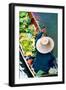 Damnoen Saduak Floating Market near Bangkok, Thailand-i viewfinder-Framed Photographic Print